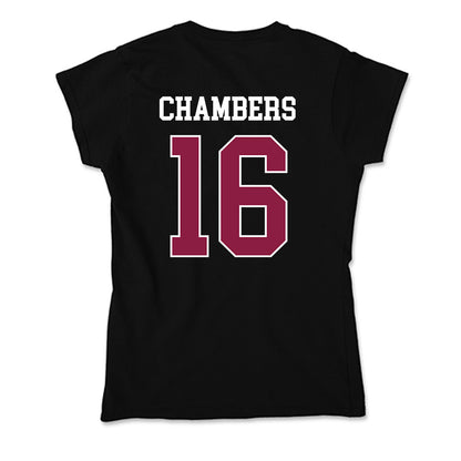 Virginia Tech - NCAA Football : Noah Chambers - Soft Style Women’s T-Shirt-1