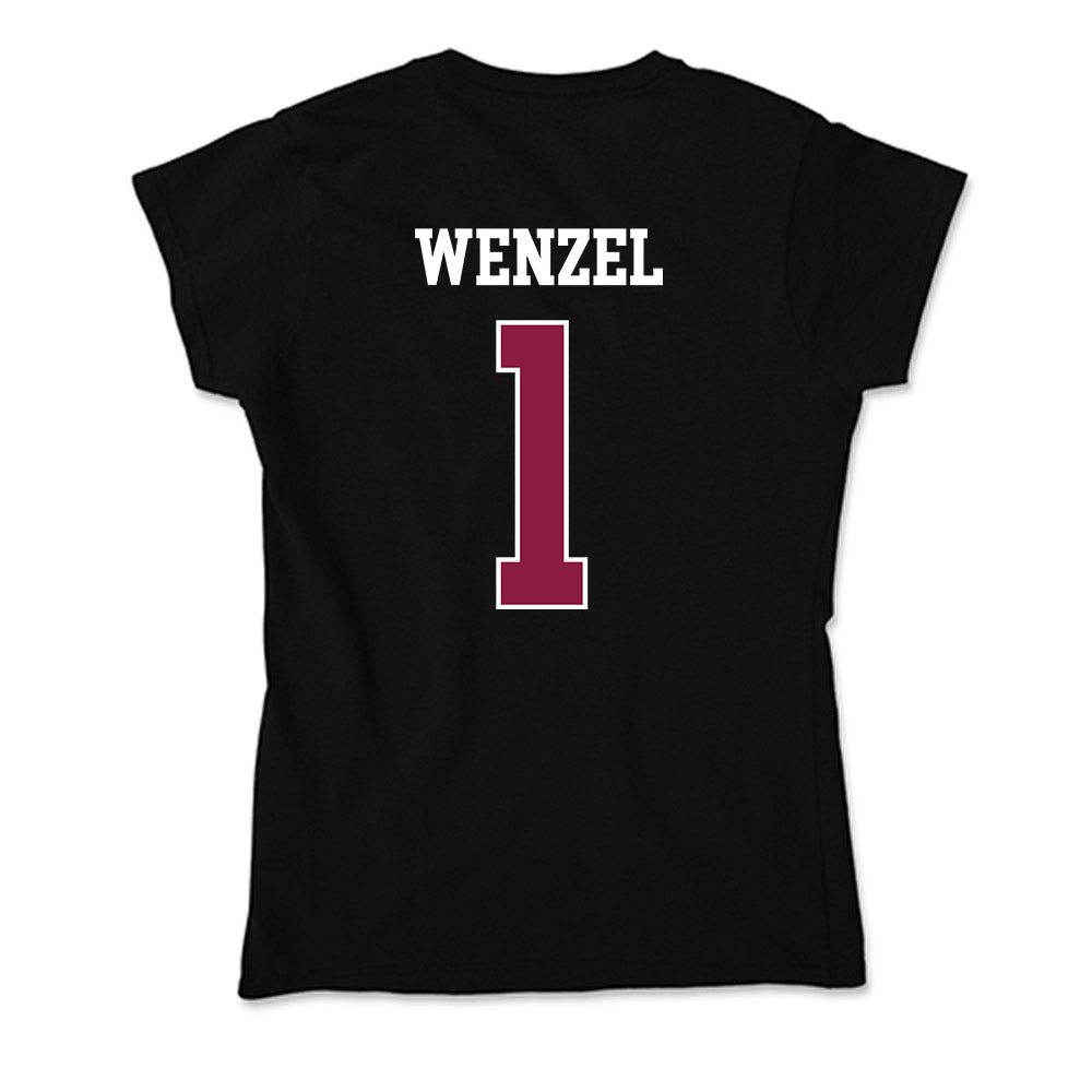 Virginia Tech - NCAA Women's Basketball : Carleigh Wenzel - Soft Style Women’s T-Shirt-1