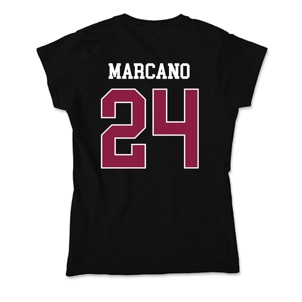 Virginia Tech - NCAA Men's Soccer : Ian Marcano - Soft Style Women’s T-Shirt-1
