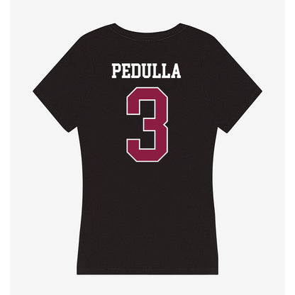 Virginia Tech - NCAA Men's Basketball : Sean Pedulla - Women's V-Neck T-Shirt-1