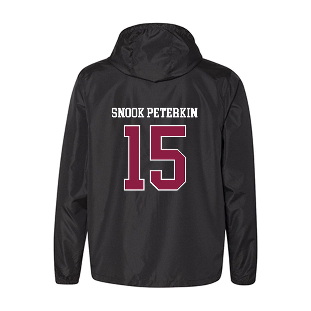 Virginia Tech - NCAA Football : Shamarius "Snook" Peterkin - Windbreaker-1