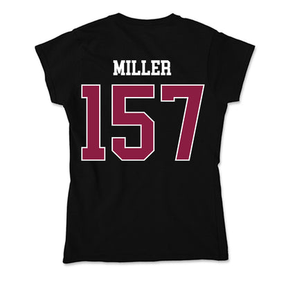 Virginia Tech - NCAA Wrestling : Ethen Miller - Soft Style Women’s T-Shirt-1