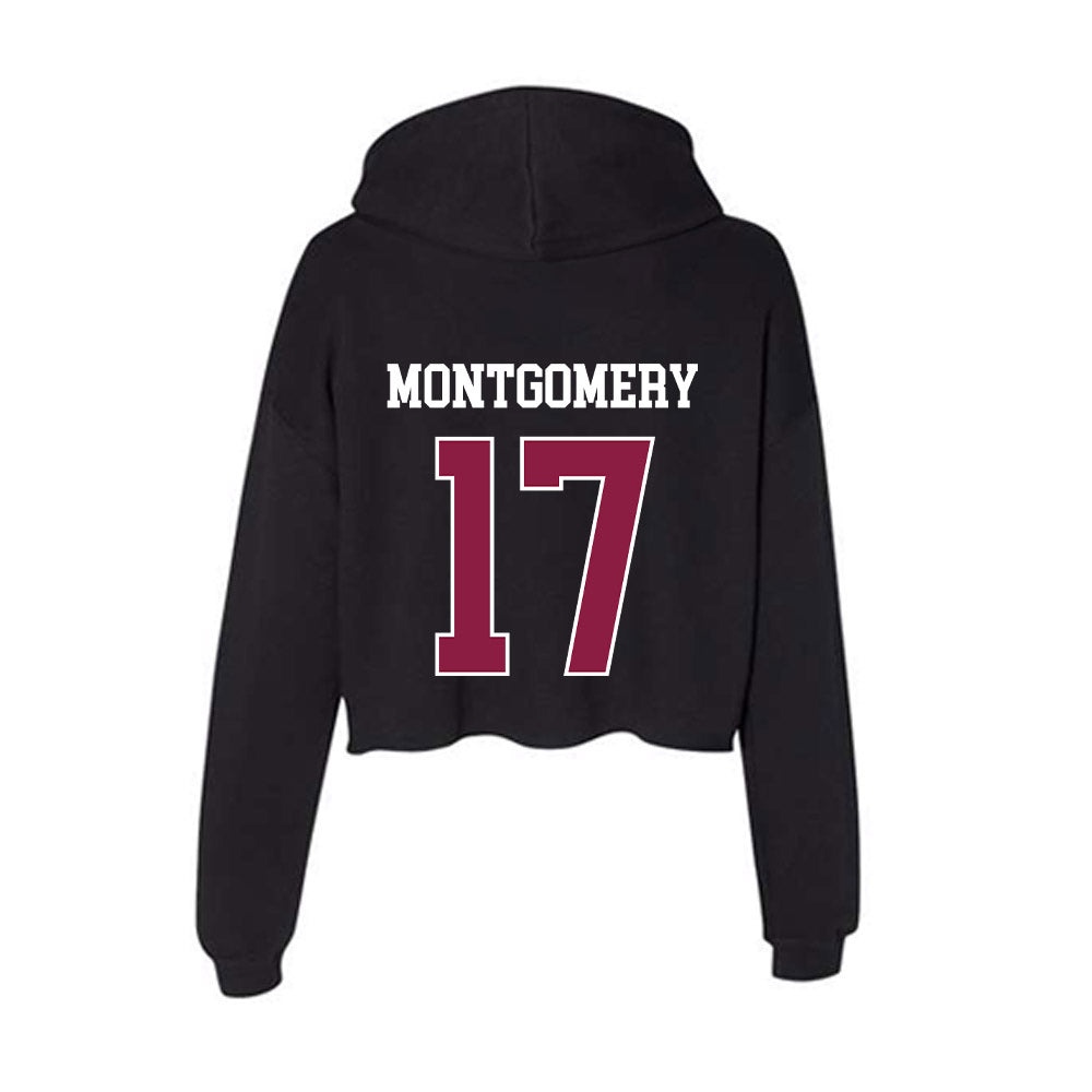 Virginia Tech - NCAA Women's Lacrosse : Cassy Montgomery - Women's Crop Fleece Hoodie-1