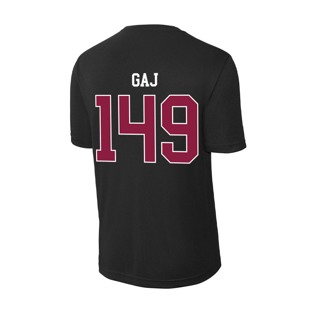 Virginia Tech - NCAA Wrestling : Collin Gaj - Activewear T-Shirt-1