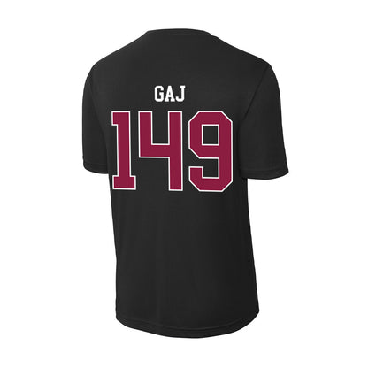 Virginia Tech - NCAA Wrestling : Collin Gaj - Activewear T-Shirt-1