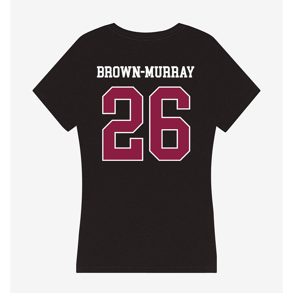 Virginia Tech - NCAA Football : Isaiah Brown-Murray - Women's V-Neck T-Shirt-1