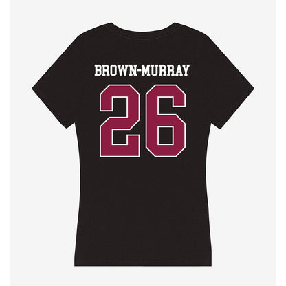 Virginia Tech - NCAA Football : Isaiah Brown-Murray - Women's V-Neck T-Shirt-1