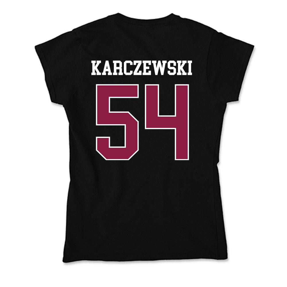 Virginia Tech - NCAA Football : Grant Karczewski - Soft Style Women’s T-Shirt-1