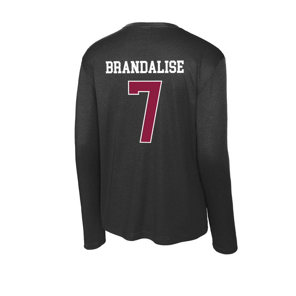 Virginia Tech - NCAA Women's Volleyball : Camilla Brandalise - Activewear Long Sleeve T-Shirt-1