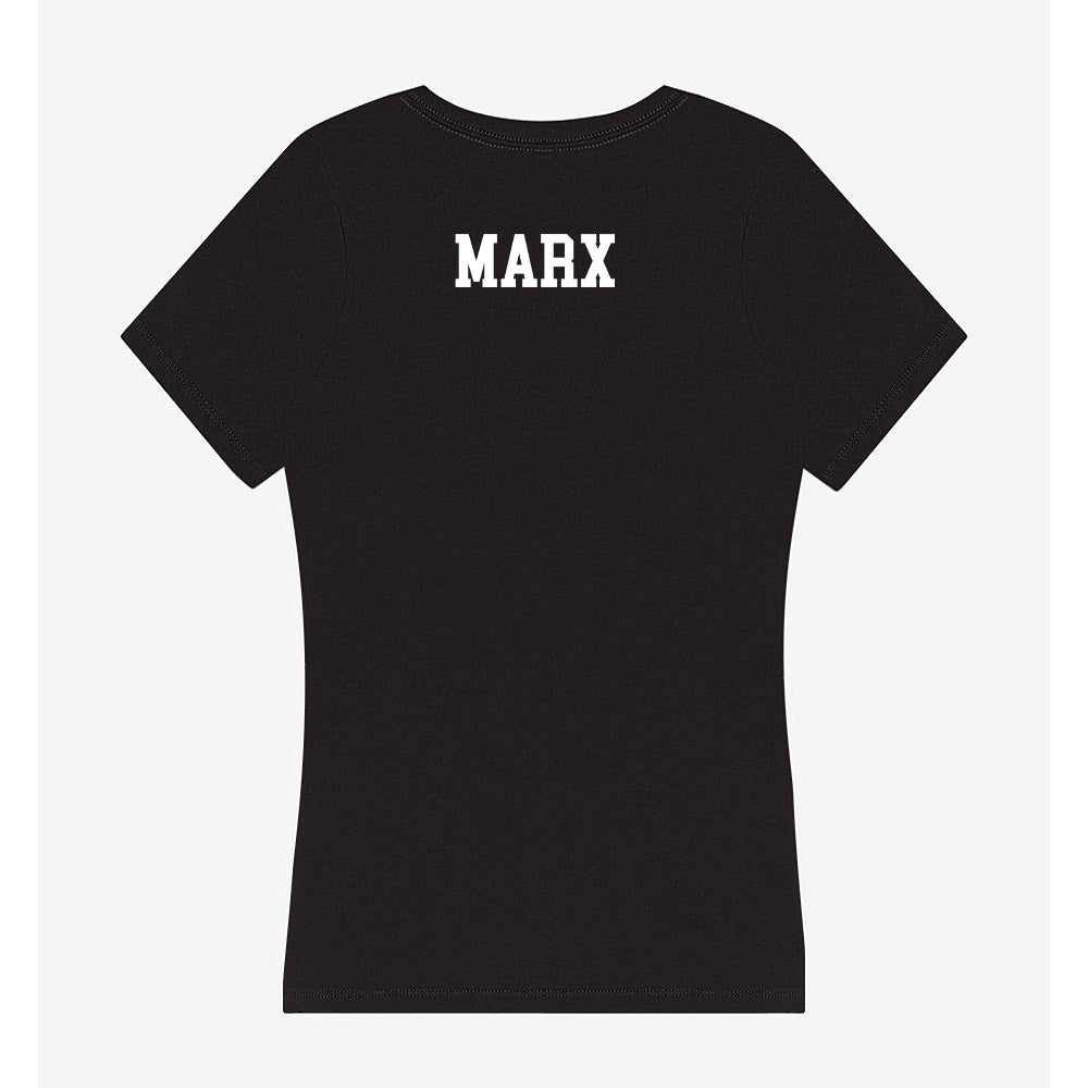 Kansas State - NCAA Men's Track & Field : Riley Marx - Women's V-Neck T-Shirt-1