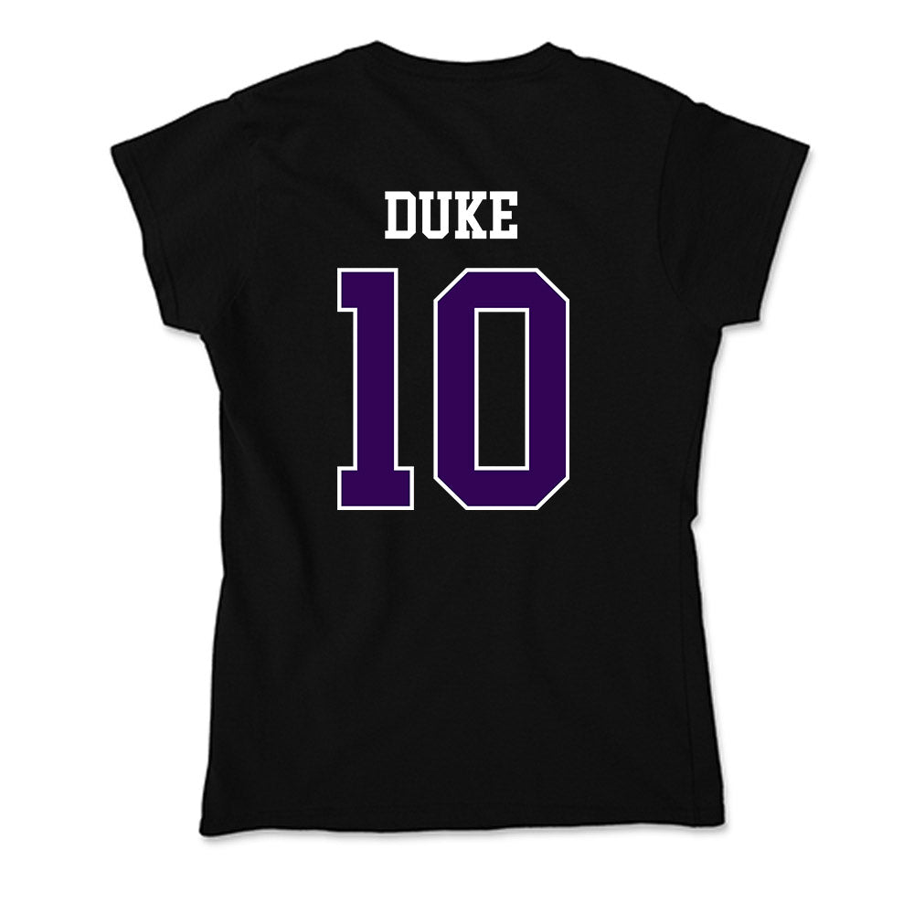 Kansas State - NCAA Baseball : Tanner Duke - Soft Style Women’s T-Shirt-1