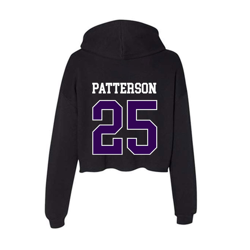 Kansas State - NCAA Women's Soccer : Ava Patterson - Women's Crop Fleece Hoodie-1