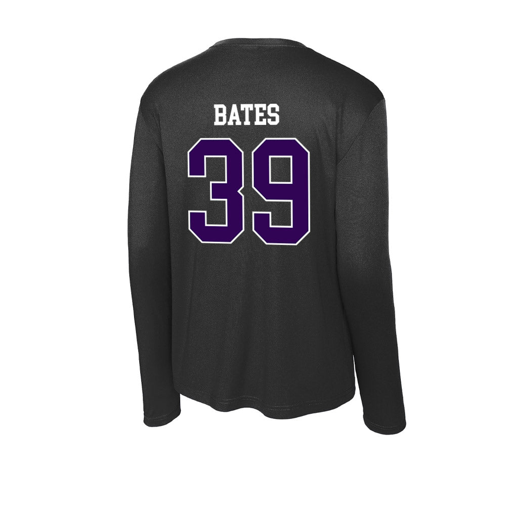 Kansas State - NCAA Football : Travis Bates - Activewear Long Sleeve T-Shirt-1