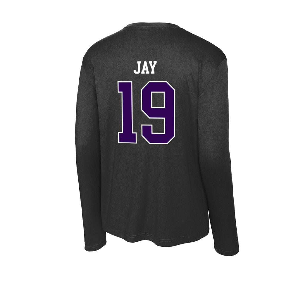 Kansas State - NCAA Football : Blake Jay - Activewear Long Sleeve T-Shirt-1