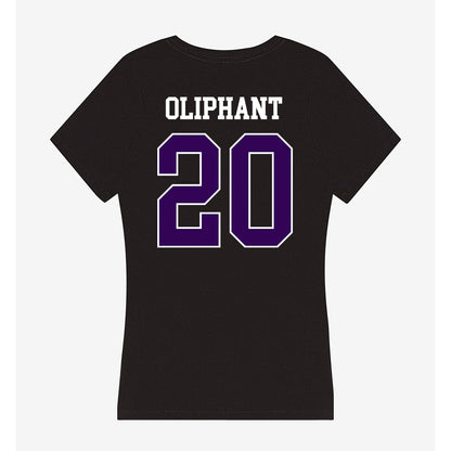 Kansas State - NCAA Football : Jacobi Oliphant - Women's V-Neck T-Shirt-1