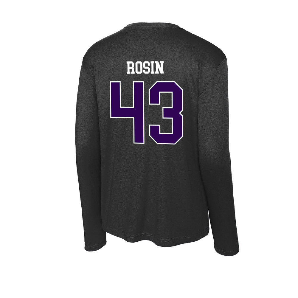 Kansas State - NCAA Baseball : Ben Rosin - Activewear Long Sleeve T-Shirt-1