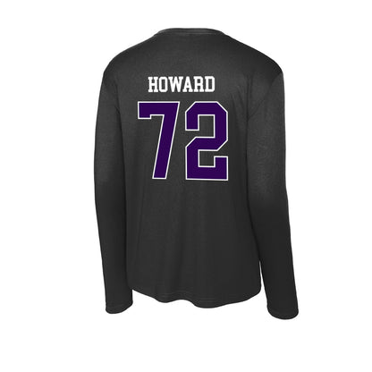 Kansas State - NCAA Football : Ryan Howard - Activewear Long Sleeve T-Shirt-1