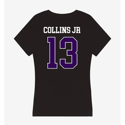Kansas State - NCAA Football : Rj Collins Jr - Women's V-Neck T-Shirt-1
