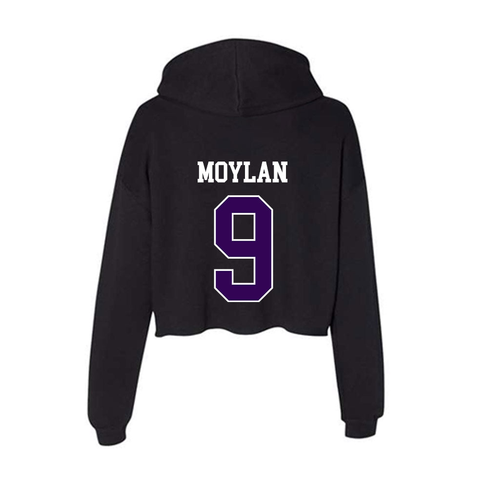 Kansas State - NCAA Women's Soccer : Lauren Moylan - Women's Crop Fleece Hoodie-1