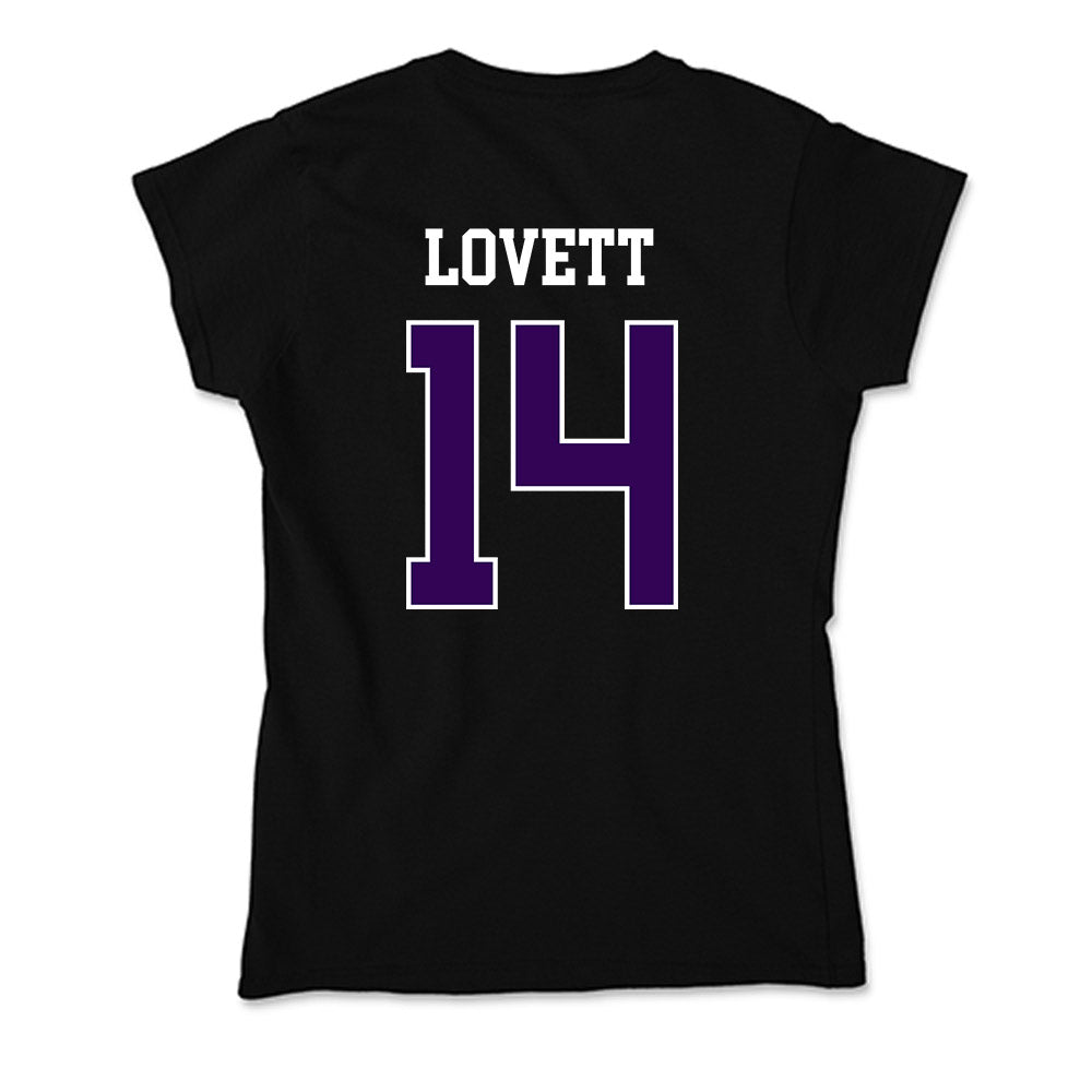 Kansas State - NCAA Football : Maxwell Lovett - Soft Style Women’s T-Shirt-1