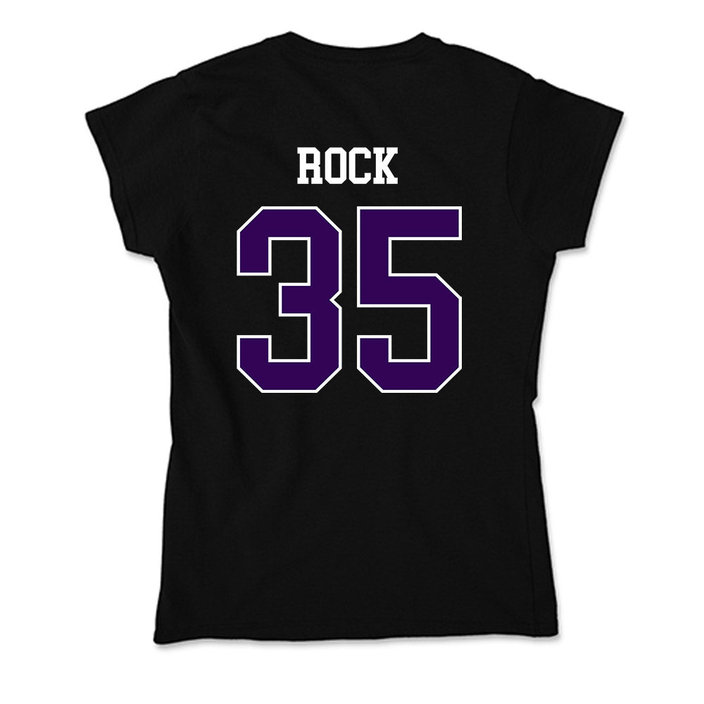 Kansas State - NCAA Men's Basketball : Jeffrey Rock - Soft Style Women’s T-Shirt-1