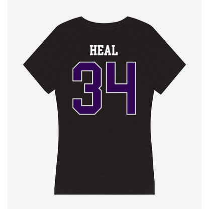 Kansas State - NCAA Women's Basketball : Tess Heal - Women's V-Neck T-Shirt-1