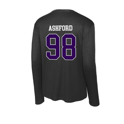 Kansas State - NCAA Football : Tucker Ashford - Activewear Long Sleeve T-Shirt-1