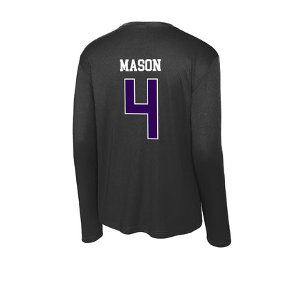 Kansas State - NCAA Football : Mekhi Mason - Activewear Long Sleeve T-Shirt-1
