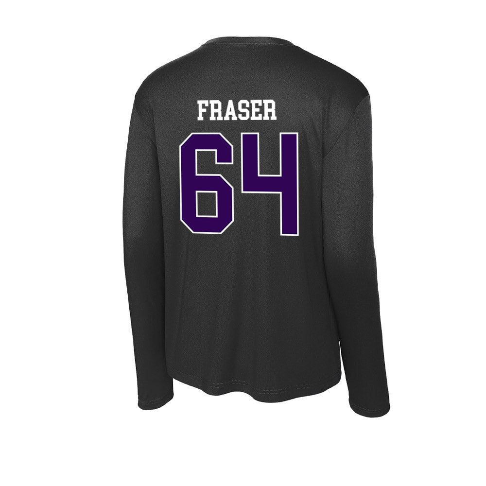 Kansas State - NCAA Football : Bennett Fraser - Activewear Long Sleeve T-Shirt-1