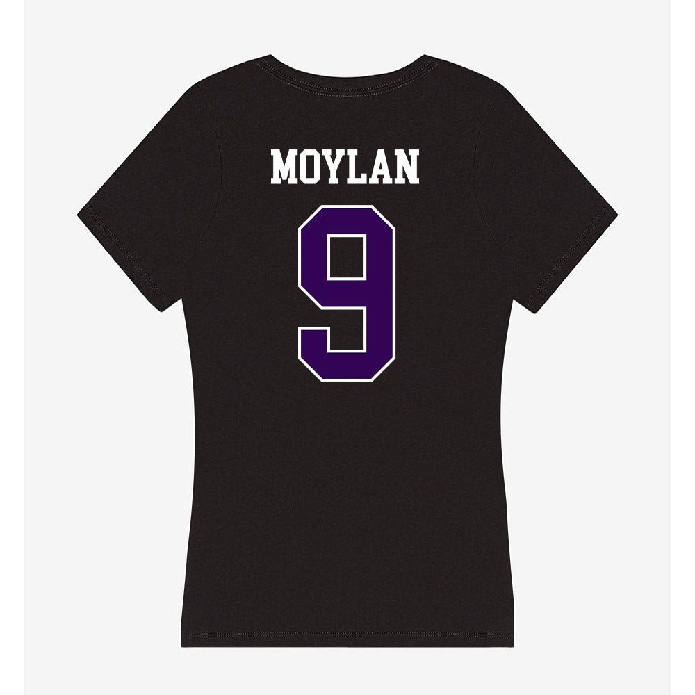 Kansas State - NCAA Women's Soccer : Lauren Moylan - Women's V-Neck T-Shirt-1