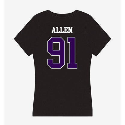 Kansas State - NCAA Football : Jordan Allen - Women's V-Neck T-Shirt-1