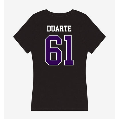 Kansas State - NCAA Football : Chase Duarte - Women's V-Neck T-Shirt-1