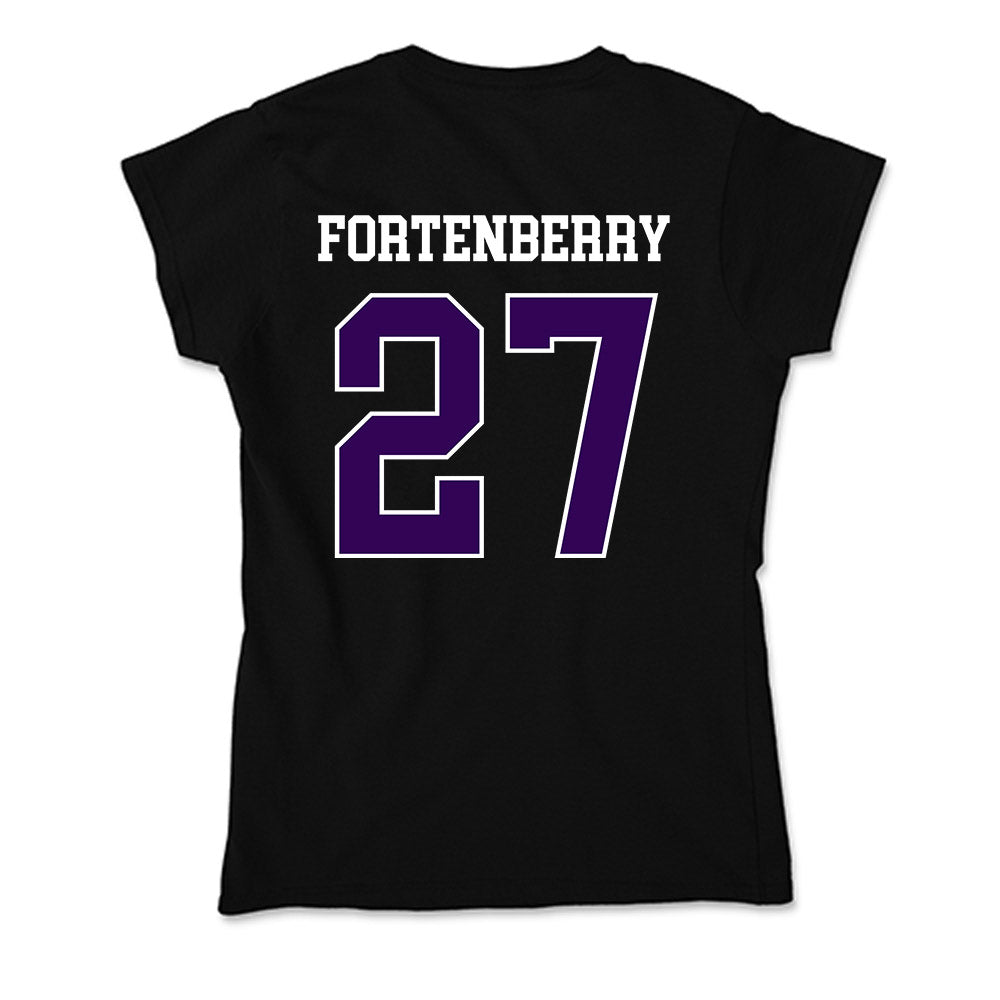 Kansas State - NCAA Baseball : Robert Fortenberry - Soft Style Women’s T-Shirt-1