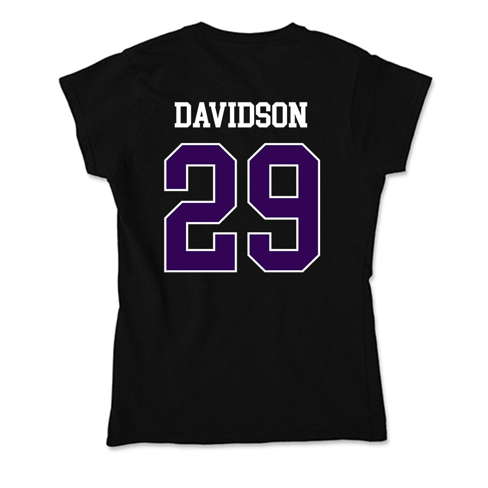 Kansas State - NCAA Football : Dylan Davidson - Soft Style Women’s T-Shirt-1