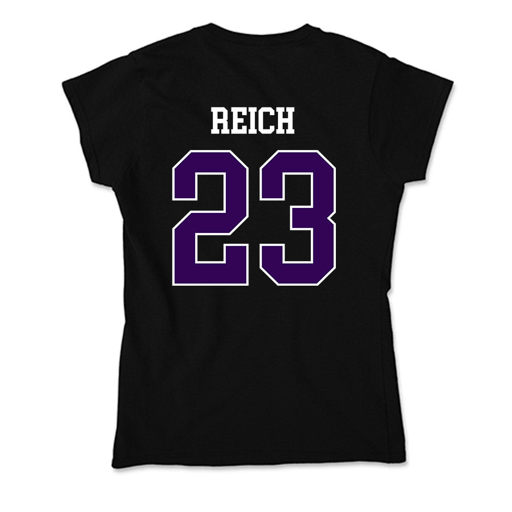 Kansas State - NCAA Baseball : Jonah Reich - Soft Style Women’s T-Shirt-1