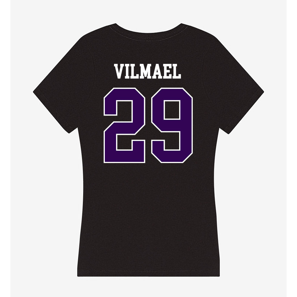 Kansas State - NCAA Football : Josiah Vilmael - Women's V-Neck T-Shirt-1