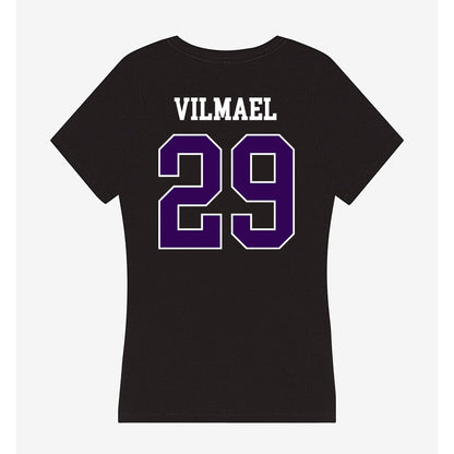 Kansas State - NCAA Football : Josiah Vilmael - Women's V-Neck T-Shirt-1