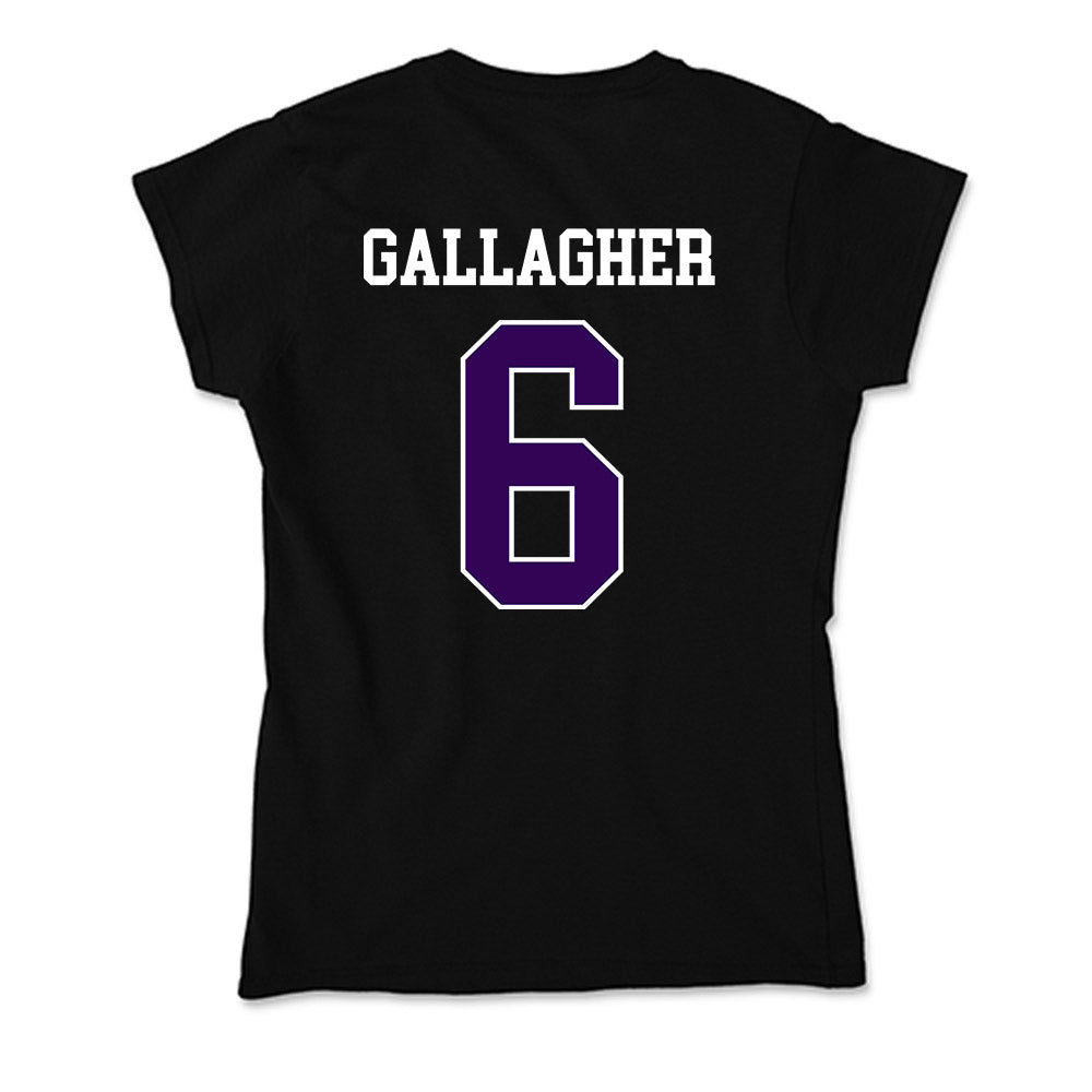 Kansas State - NCAA Baseball : Grant Gallagher - Soft Style Women’s T-Shirt-1