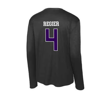 Kansas State - NCAA Women's Soccer : Alix Regier - Activewear Long Sleeve T-Shirt-1
