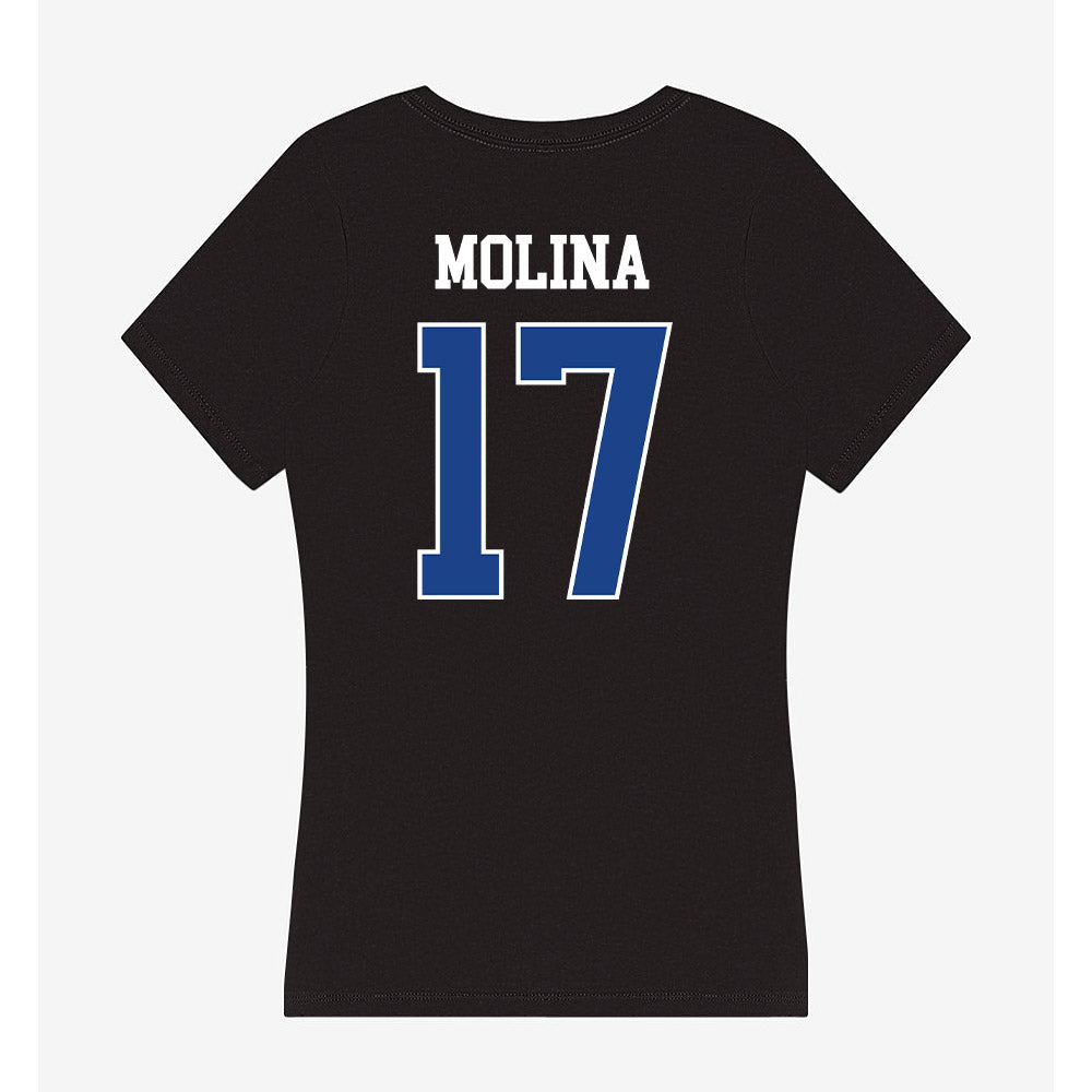 CSU Bakersfield - NCAA Softball : Jocelynn Molina - Women's V-Neck T-Shirt-1