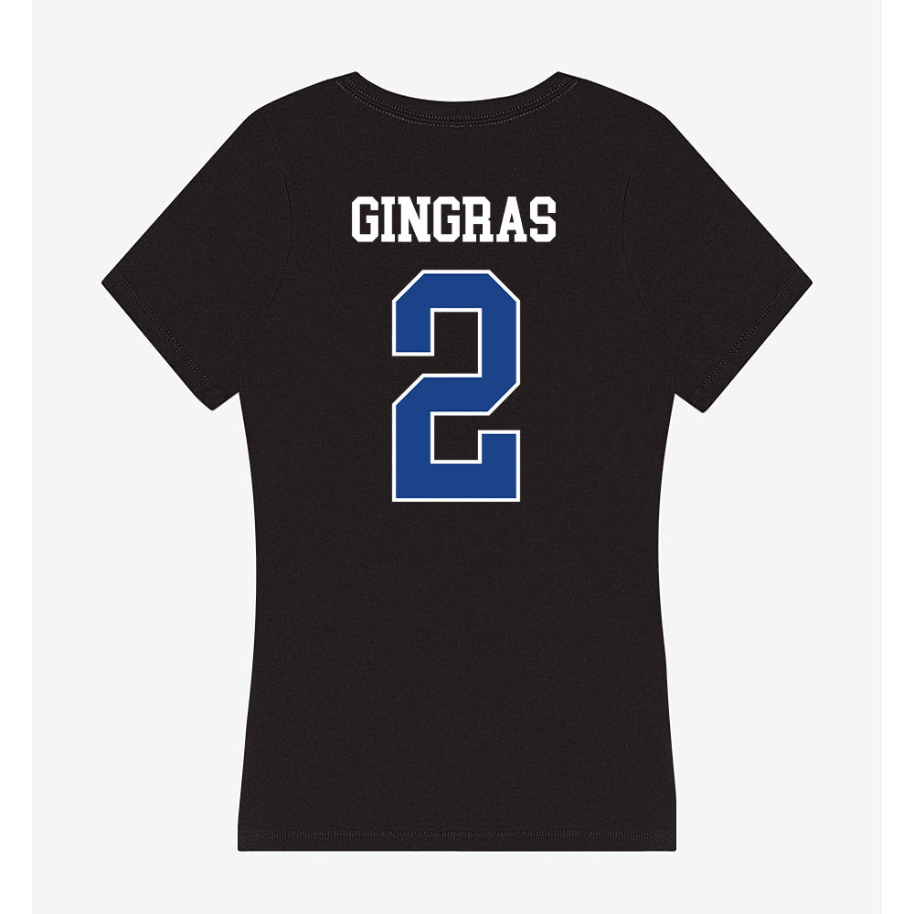 CSU Bakersfield - NCAA Women's Basketball : Caitlin Gingras - Women's V-Neck T-Shirt-1