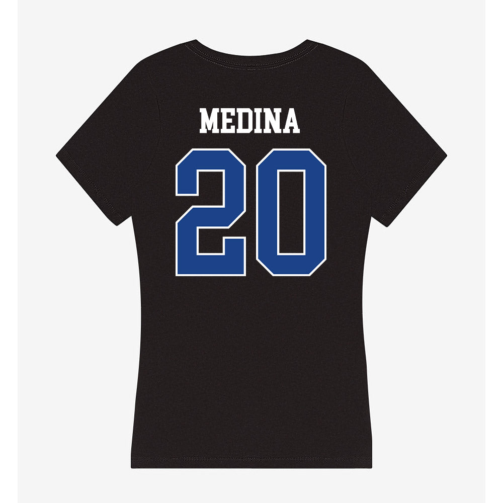CSU Bakersfield - NCAA Men's Soccer : Dakotah Medina - Women's V-Neck T-Shirt-1