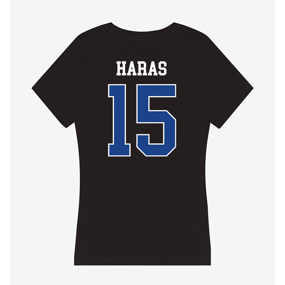 CSU Bakersfield - NCAA Women's Soccer : Eleanor Haras - Women's V-Neck T-Shirt-1