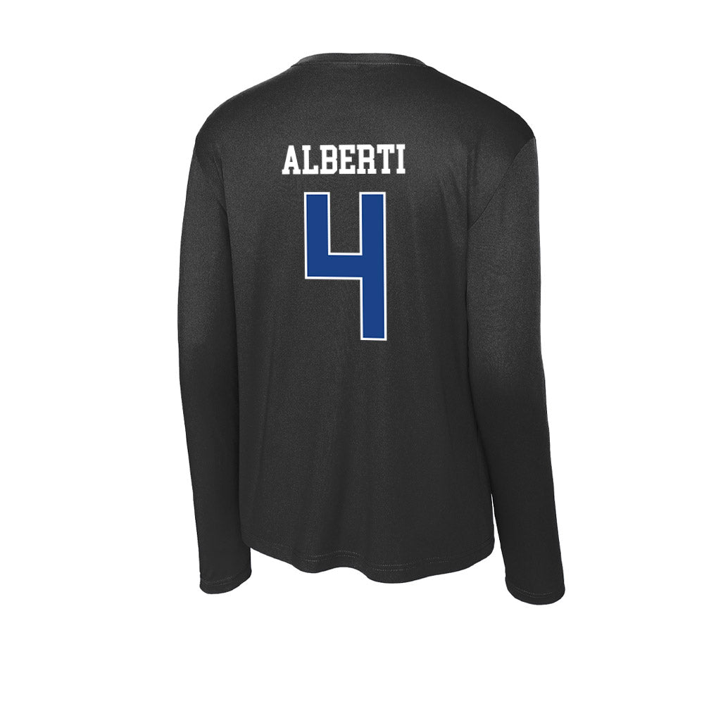 CSU Bakersfield - NCAA Men's Soccer : Ulisse Alberti - Activewear Long Sleeve T-Shirt-1