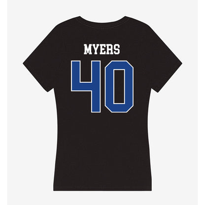 CSU Bakersfield - NCAA Baseball : Ethan Myers - Women's V-Neck T-Shirt-1