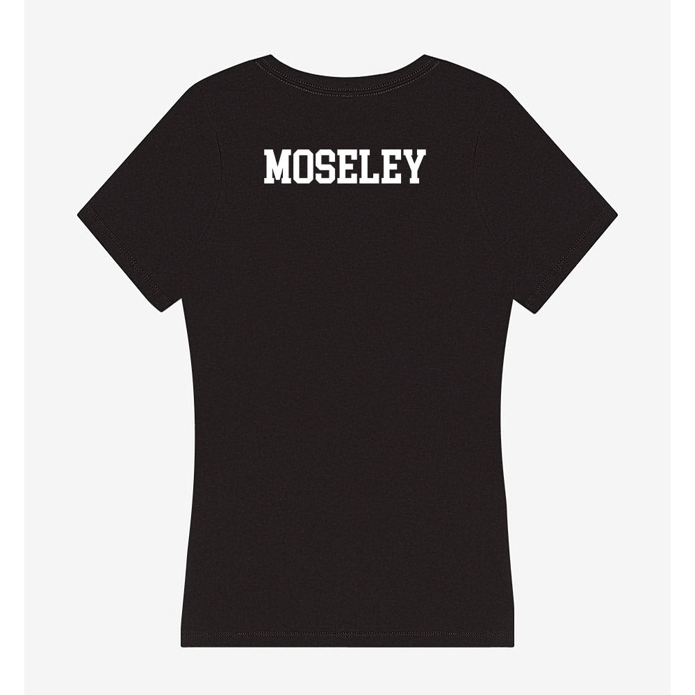 CSU Bakersfield - NCAA Men's Swimming & Diving : Julian Moseley - Women's V-Neck T-Shirt-1