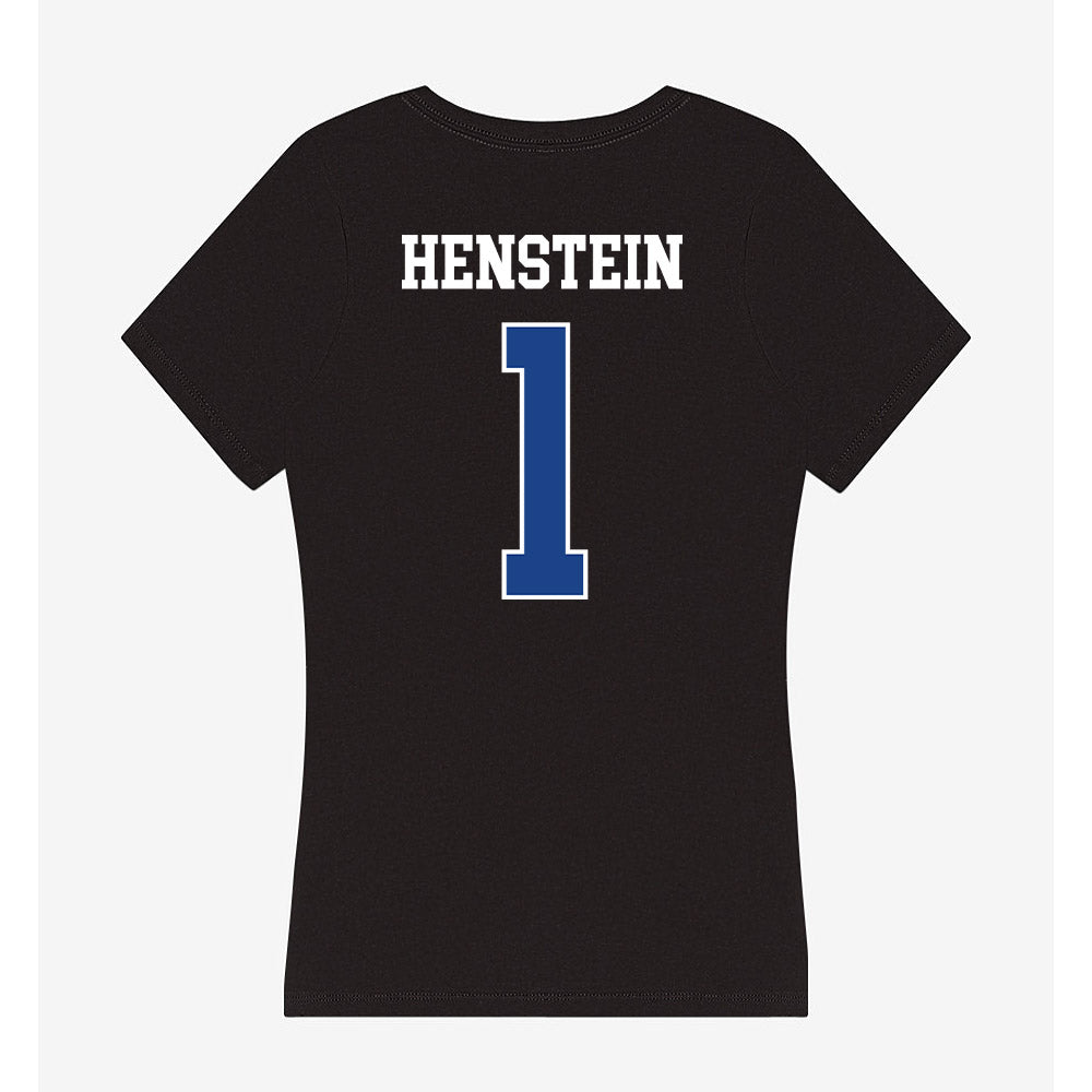 CSU Bakersfield - NCAA Men's Swimming & Diving : Thomas Henstein - Women's V-Neck T-Shirt-1