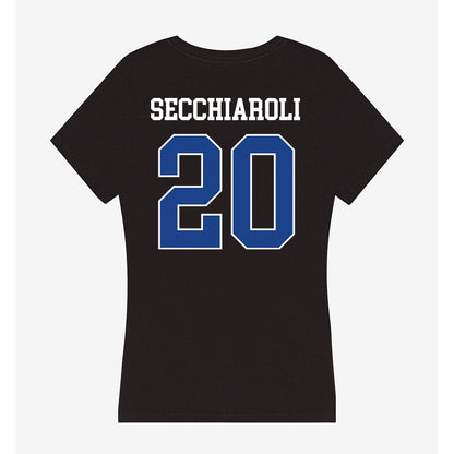 CSU Bakersfield - NCAA Women's Basketball : Melissa Secchiaroli - Women's V-Neck T-Shirt-1