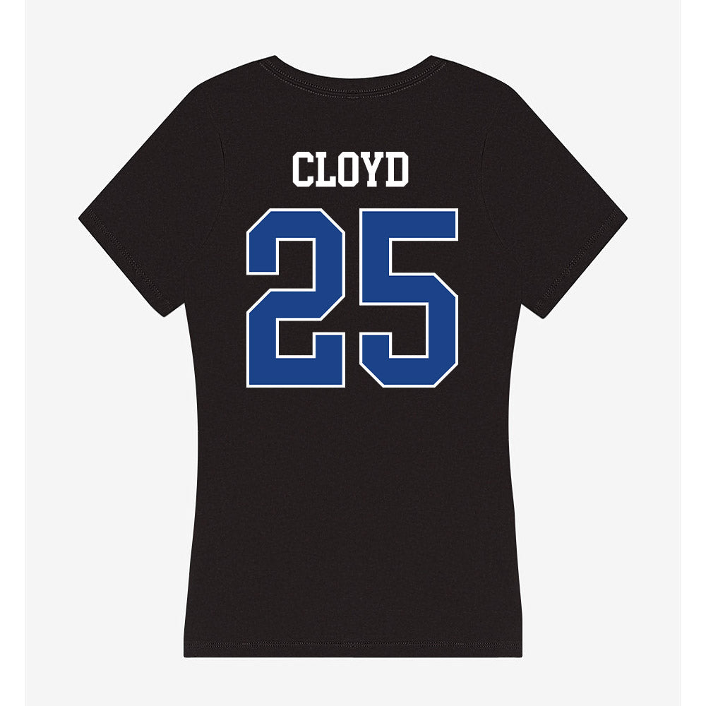 CSU Bakersfield - NCAA Baseball : Evan Cloyd - Women's V-Neck T-Shirt-1