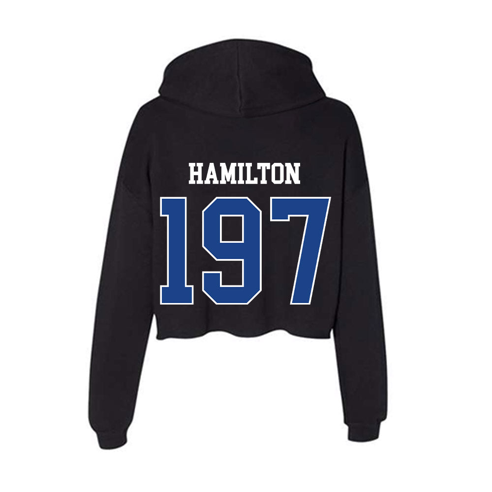 CSU Bakersfield - NCAA Wrestling : Jaxon Hamilton - Women's Crop Fleece Hoodie-1